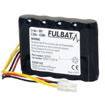 Acumulator Fulbat Li-ion 18v 2500 mAh (pentru masini de tuns gazon)