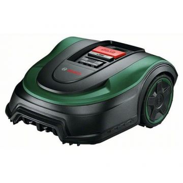 Robot de tuns iarba Bosch 06008B0203, Recomandat pentru 700 mp, 18 V, 3 Trepte de inaltime (Negru/Verde)