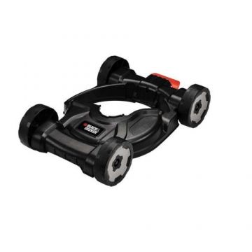 Baza pentru trimmer/motocoasa 3 in 1 Black & Decker CM100-XJ, Roti reglabile