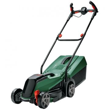 BOSCH Masina de tuns gazon/iarba pe acumulator Bosch CityMower 18V-32-300, 18 V 4.0 Ah, 32 cm latime taiere, inaltime taiere 30-60 mm, 3 trepte de taiere, sac colector 31 L, fara acumulator si incarcator in setul de livrare