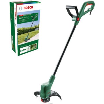 BOSCH Trimmer de tuns gazon/iarba electric Bosch EasyGrassCut 26, putere 280 W, 26 cm diametru lucru, 12.500 RPM