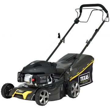 Texas Razor 4210TR Masina de tuns gazon, 1.6CP, latime lucru 42cm, inaltime taiere 28-75mm, 45L, benzina, autopropulsata, reglaj central, la sfoara Texas Razor 4210TR Masina de tuns gazon, 1.6CP, latime lucru 42cm, inaltime taiere 28-75mm, 45L, benzina, autopropulsata, reglaj central, la sfoara